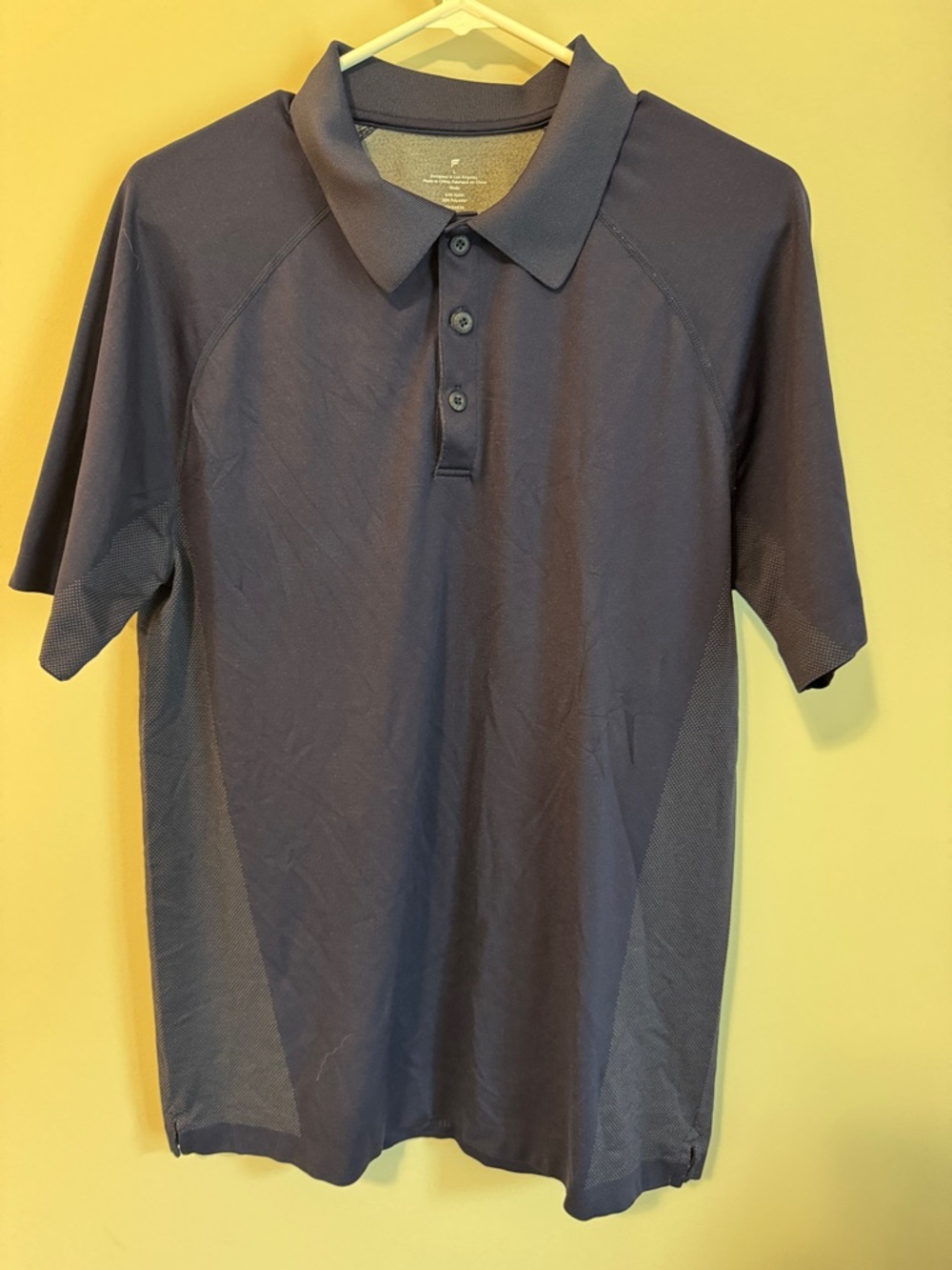 Fabletics Men's Dark Navy Performance Polo